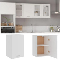 Vidaxl Hanging Cabinet Lyon White 39.5X31X60 Cm Engineered Wood - thumbnail 1