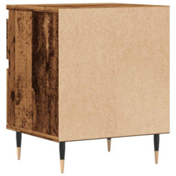 Berkfield Bedside Cabinets 2 Pcs Old Wood 40X35X50 Cm Engineered Wood - thumbnail 7
