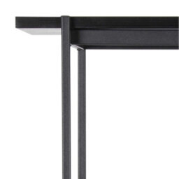 Wyld Haus Cambridge Industrial Black 5-Shelf Bookcase - thumbnail 5