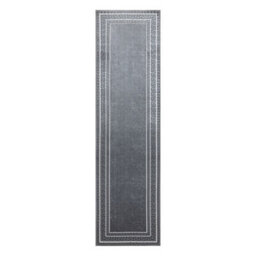 RugsX Carpet, Runner Allure 1960 Greek Key, Frame - Structural, Stylish, Glamour Grey 70X250 Cm - thumbnail 2