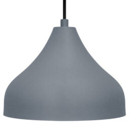 Long Life Lamps Company Modern Ceiling Pendant Light Dome Grey Mini Lamp Shade K410 - thumbnail 5