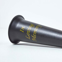 Homescapes Black Grave Flower Vase With Spike - In Loving Memory Memorial Vase 31Cm - thumbnail 4