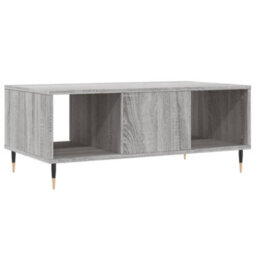 Berkfield Modern Coffee Table Grey Sonoma 90X50X36.5 Cm Engineered Wood - thumbnail 7