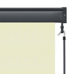 Walplus Cream Outdoor Roller Blind 160X250 Cm - Exterior Shade For Balcony, Garden, Patio - thumbnail 6