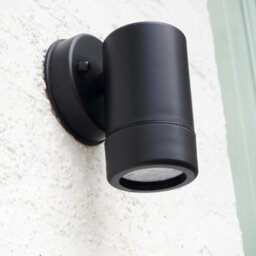 Valuelights Mellor Modern Ip44 Rated Black Outdoor Garden Down Wall Light - Includes Led Dusk To Dawn Sensor Bulb 4000K - thumbnail 6