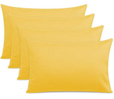 Lazzaro Premium 100% Egyptian Cotton Pillowcases 300 Thread Count 4 Pack Breathable Ultrasoft - image 1