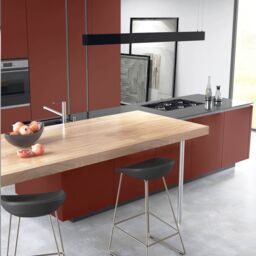 Premium Kitchens Ethos Matt Red Modern Drawerline Door & Drawer Front Cabinet Door (W)300mm (H)715mm (T)18mm, Pack Of 2 - thumbnail 5
