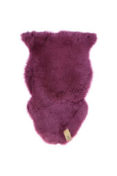 Fenland Sheepskin Fenland Indoor Single Australian Real Sheepskin Rug - Grape (90 Cm X 60 Cm) - thumbnail 1
