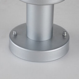 Luminosa Lighting Elstead Klampenborg Outdoor Pedestal Light Silver, Ip44 - thumbnail 2