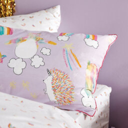 Linen House Kids Unicorniverse Reversible 100% Cotton Duvet Cover Set - thumbnail 4
