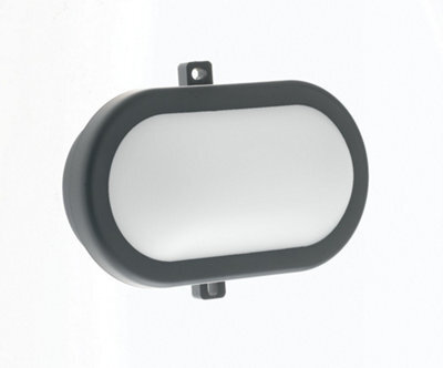 Luminosa Lighting Luminosa Extra Led Outdoor Flush Anthracite, Ip54 700Lm 4000K 16.9X11.5X7.6Cm - image 1
