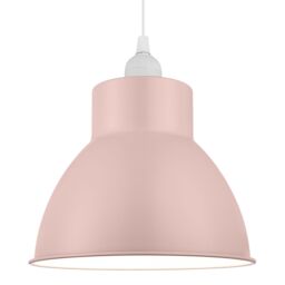 GoodHome Fulgo Pink Round Lamp Shade (D)20.8Cm - thumbnail 3
