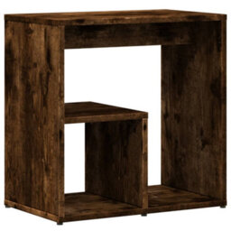 Berkfield Side Tables 2 Pcs Smoked Oak 50X30X50 Cm Engineered Wood - thumbnail 5