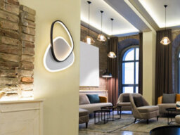 Luminosa Lighting Luminosa Romo Integrated Led Semi Flush Ceiling Light White, Black 3000K - Uk Stock - thumbnail 6
