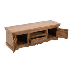 Nebulla Mango Wood Tv Cabinet With 2 Doors, 1 Drawers - thumbnail 4