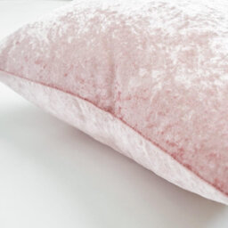 Ohs Luxury Crushed Velvet Set Of 2 Cushion Covers Plain - thumbnail 3