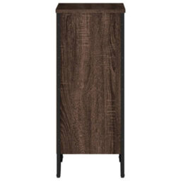 Berkfield Bookcase Brown Oak 50X31X74.5 Cm Engineered Wood - thumbnail 5
