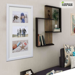 "Arpan Mdf Multi Aperture Photo Frame 3 Aperture 6X4 Or 4X6"" White" - thumbnail 3