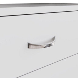 Fwstyle Promo White 4 Drawer Chest Of Drawers (H) 72Cm (W) 75Cm (D) 36Cm - thumbnail 4