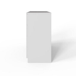 Fwstyle Promo White 4 Drawer Chest Of Drawers (H) 72Cm (W) 75Cm (D) 36Cm - thumbnail 6