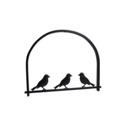 Ledsone Industrial Pendant Light Hanging Bird Cage Pendant Lights E27 Base Vintage Adjustable Pendant Lamp Black - thumbnail 3