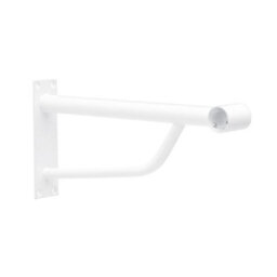 "Heavy Duty White Wall Mounted Hanging Clothes Rail Garment Rack - 1000mm (3Ft 3"")" - thumbnail 3