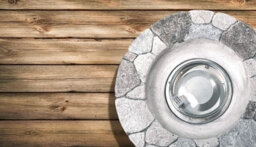 Homeology Fireology Kaluya Grey Lavish Garden Outdoor Fire Pit With Eco-Stone Finish Fully Assembled - thumbnail 5