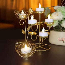 6Pcs Led Flameless Tea Light Candles Battery Powered For Home Wedding Party Decor - thumbnail 4