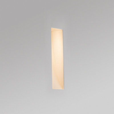 Luminosa Lighting Luminosa Plas Recessed Wall Lamp White 2700K