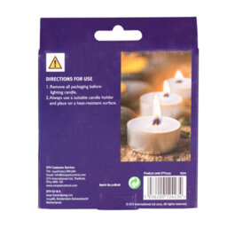 Zero In Stv Citronella Tealight Candles 18-Pack Outdoor Patio & Garden Tealights With Citronella Scent 2-3 Hour Burn - thumbnail 3