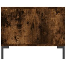 Berkfield Coffee Table Smoked Oak 90X50X40 Cm Engineered Wood - thumbnail 7