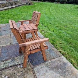 Churnet Valley Garden Furniture Ltd Churnet Valley Garden Furniture Valley Love Seat Square - thumbnail 5