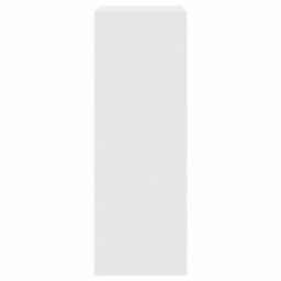 Berkfield Shoe Cabinet White 60X34X96.5 Cm Engineered Wood - thumbnail 6