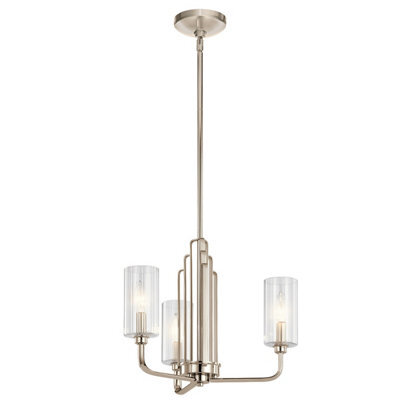 Luminosa Lighting Luminosa Kichler Kimrose Multi Arm Pendant Ceiling Light Polished Nickel - image 1