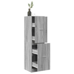 Walplus Apothecary Cabinetâ Grey Sonoma 40X41X144.5 Cm Engineered Wood - thumbnail 1