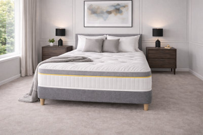 Chester & Oakley Beds Hybrid Reflex Pocket Spring Support Mattress - 25Cm - image 1