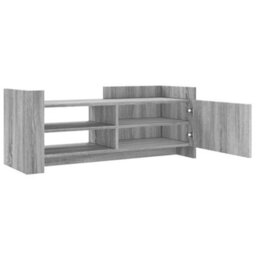Berkfield Tv Cabinet Grey Sonoma 100X35X40 Cm Engineered Wood - thumbnail 8