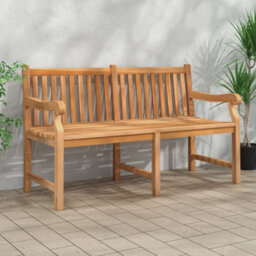 Walplus Garden Bench 150 Cm Solid Teak Wood - thumbnail 1