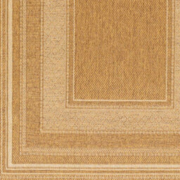 Livabliss Pismo Beach-Modern Tan Yellow Brown Graphic In- & Outdoor Jute-Look Rug 160 X 213 Cm Easy Care, Non Shedding - thumbnail 7