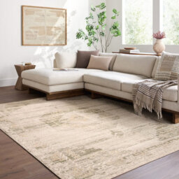 Livabliss Fifth Avenue Vintage Green Brown Traditional Boho Fringe Living Room Rug 152 X 225 Cm Easy Care, Non Shedding