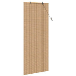 Berkfield Window Blinds & Shades Manual Light Brown 100 X 220 Cm Bamboo - thumbnail 4