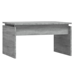 Berkfield Sturdy Coffee Table Grey Sonoma 68X50X38 Cm Engineered Wood - thumbnail 1