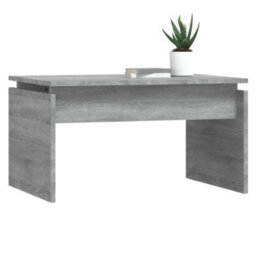 Berkfield Sturdy Coffee Table Grey Sonoma 68X50X38 Cm Engineered Wood - thumbnail 4