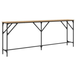 Walplus Console Table Artisan Oak 200 X 29 X 75 Cm - thumbnail 2