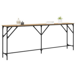 Walplus Console Table Artisan Oak 200 X 29 X 75 Cm - thumbnail 3
