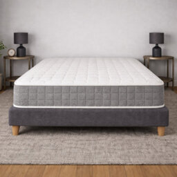 Sloomy 2Ft6 Premium Active Hybrid 25 Cm Deep Bonnell Sprung Memory Line Quilted Roll Mattress - Small Single - thumbnail 7