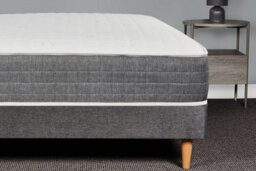 Sloomy 2Ft6 Premium Active Hybrid 25 Cm Deep Bonnell Sprung Memory Line Quilted Roll Mattress - Small Single - thumbnail 1