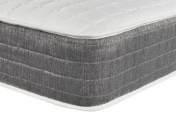 Sloomy 2Ft6 Premium Active Hybrid 25 Cm Deep Bonnell Sprung Memory Line Quilted Roll Mattress - Small Single - thumbnail 2