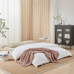 Furniturebox Uk Bobby Cream Jumbo Corduroy Double Folding Sofa Bed - thumbnail 5