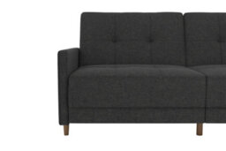 Dorel Home Andora Sprung Sofa Bed In Fabric Grey - thumbnail 3